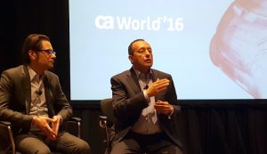 Otto Berkes, CTO (left), and Ayman Sayed, President and Chief Product Officer, CA Technologies
