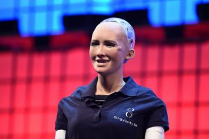 Sophia the Robot at Web Summit 2017