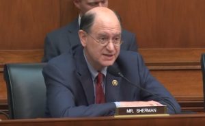 Brad Sherman (D-CA) commenting before the Subcommittee on Monetary Policy and Trade (Committee on Financial Services) Hearing: “The Future of Money: Digital Currency” on July 18, 2018.