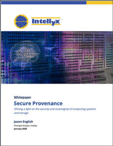 Intellyx WP - SoftIron Secure Provenance
