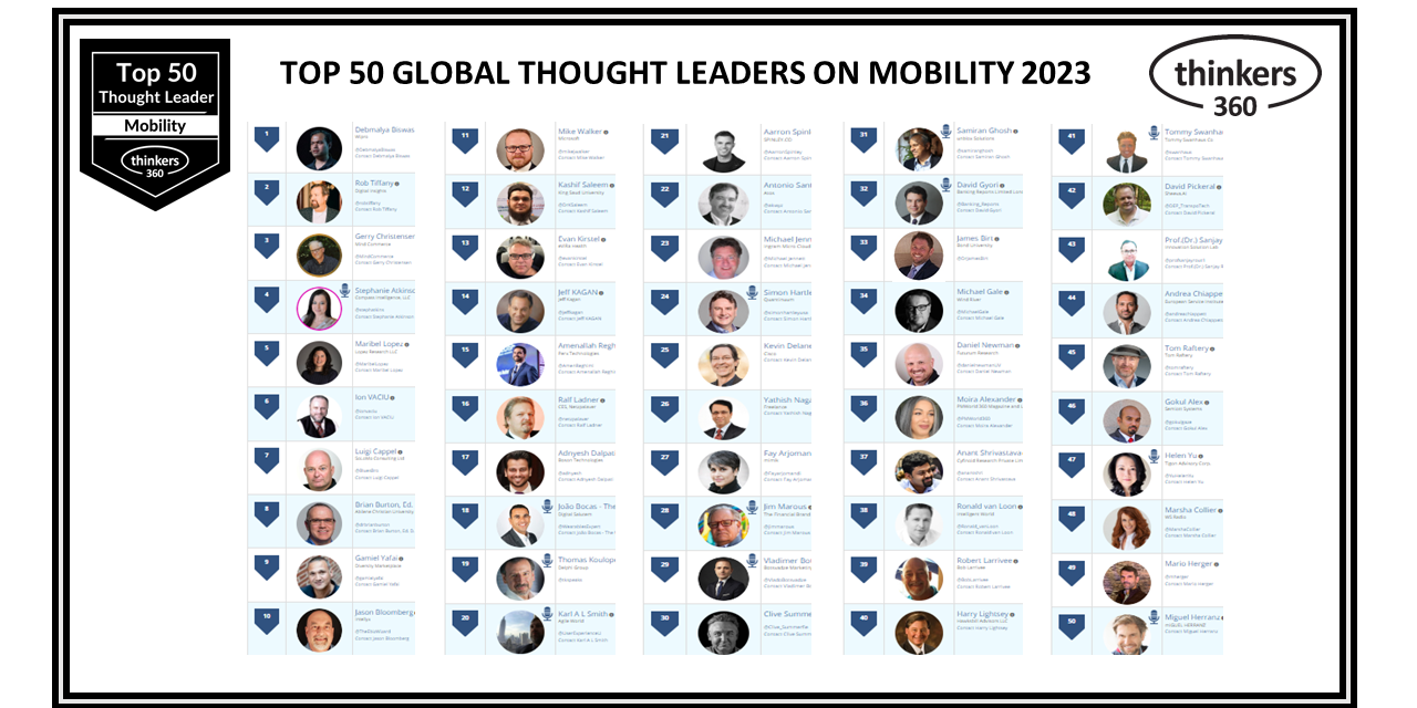 Top 50 Global Thought Leaders and Influencers on Digital Transformation  2022