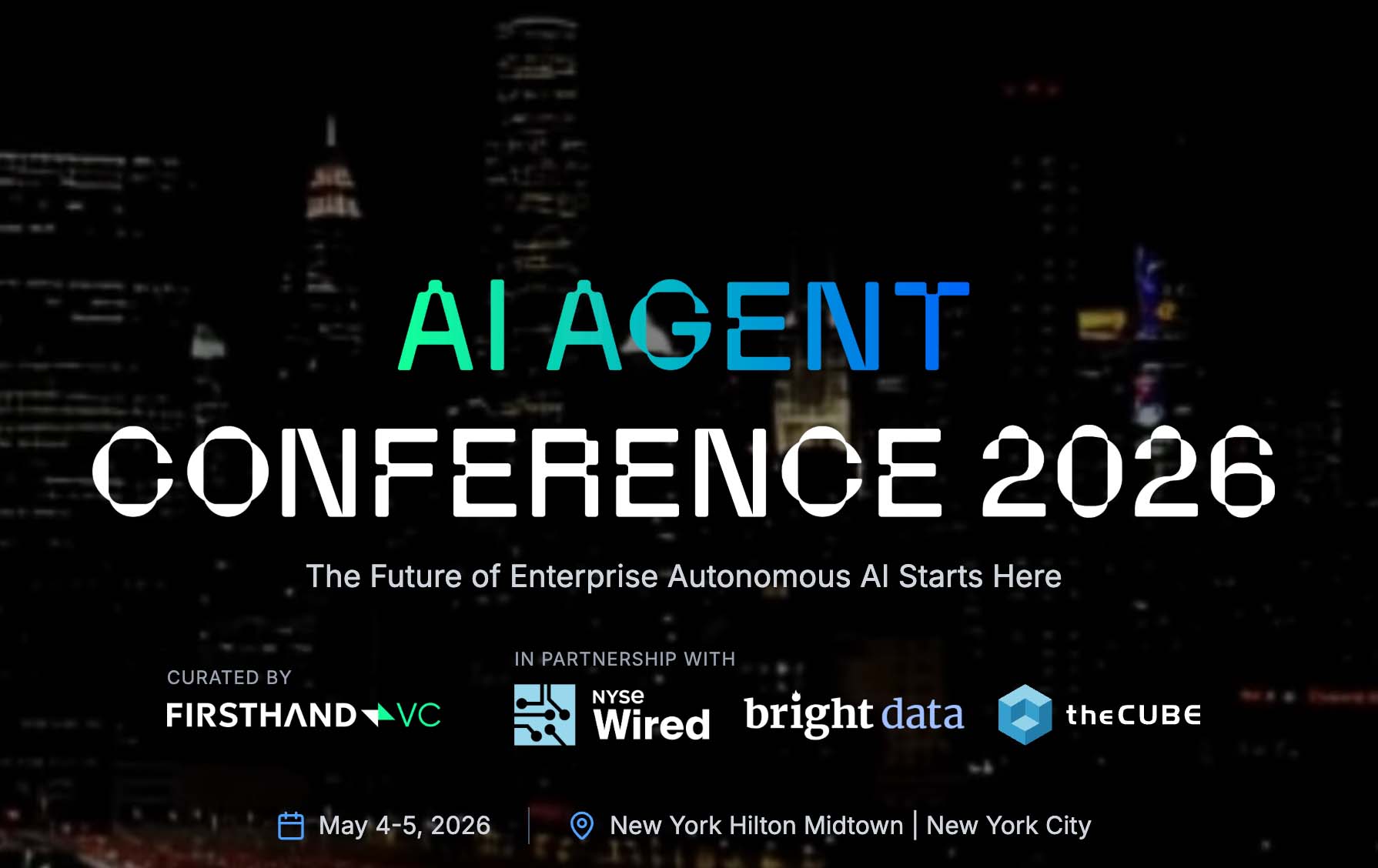 AI Agent Conference 2026 Event